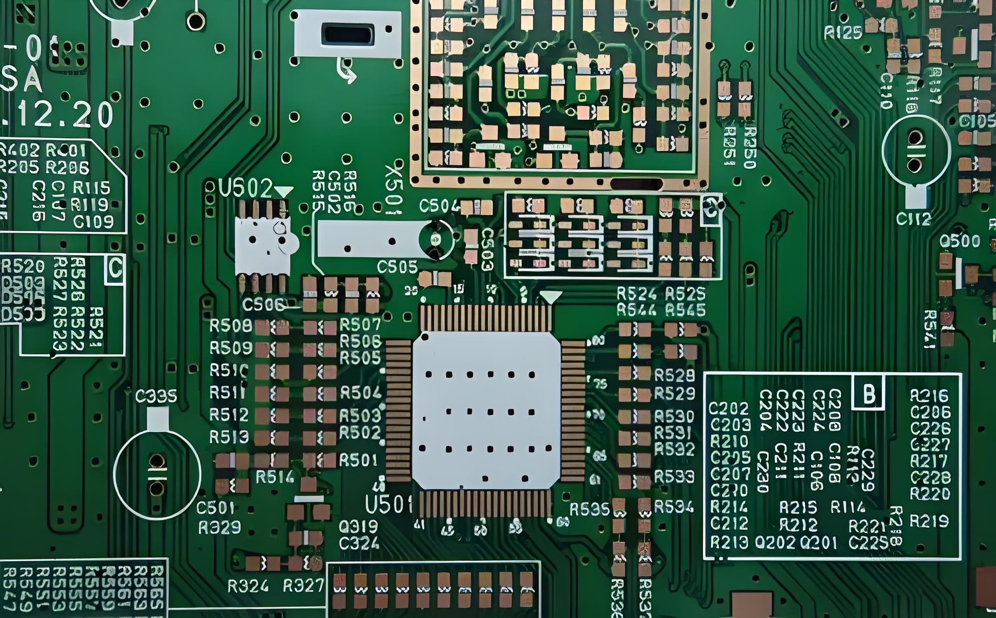 汽车电子PCB成品高清图