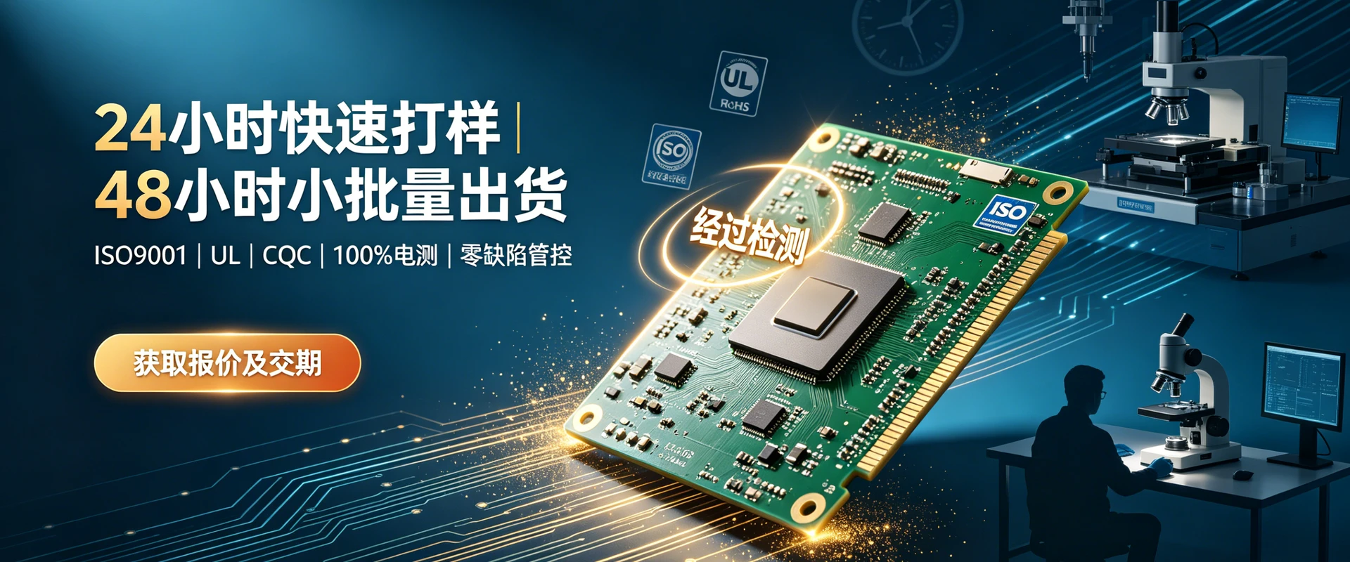 24小时快速打样 | 48小时小批量出货